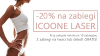 Tylko teraz -20% na zabiegi ICOONE LASER